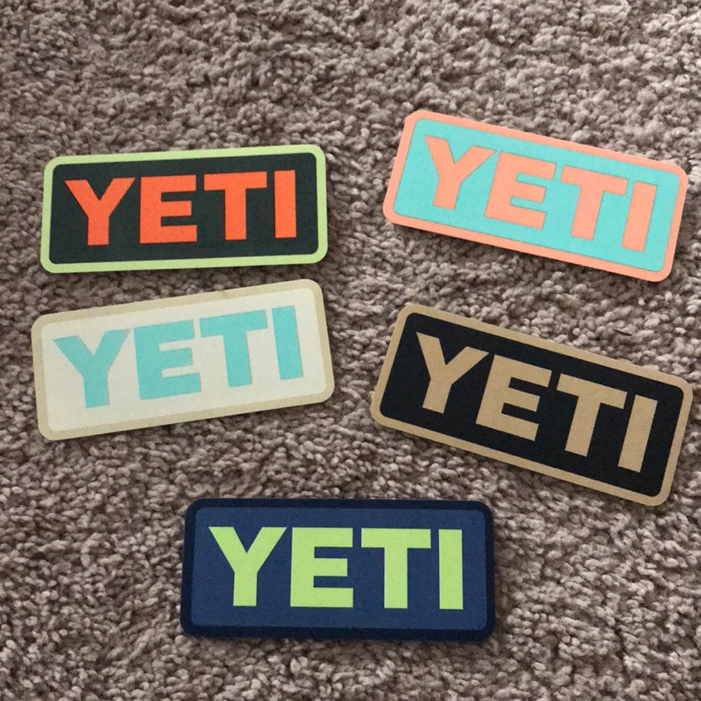 YETI Stickers (5)